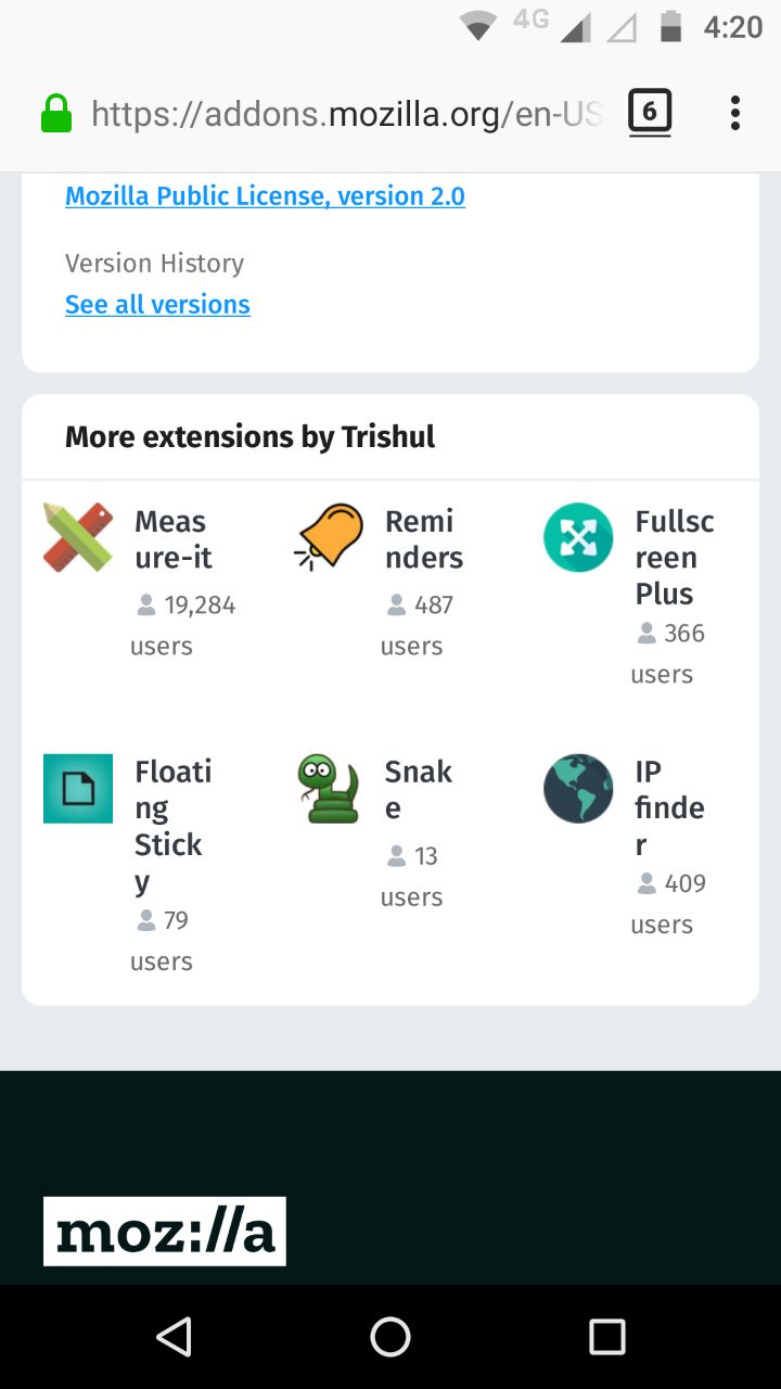 [suggestion][mobile] Limit more addons per row to 2 in More extensions ...