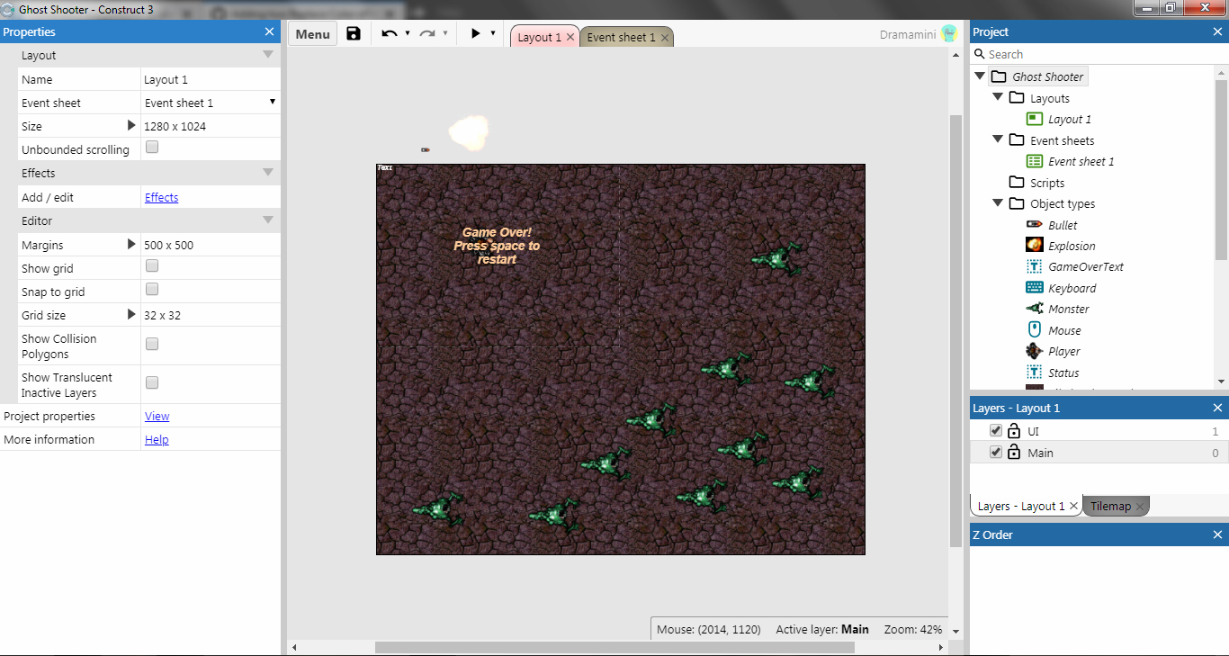 Adding two Replace Color effects to a layout flips the canvas · Issue ...