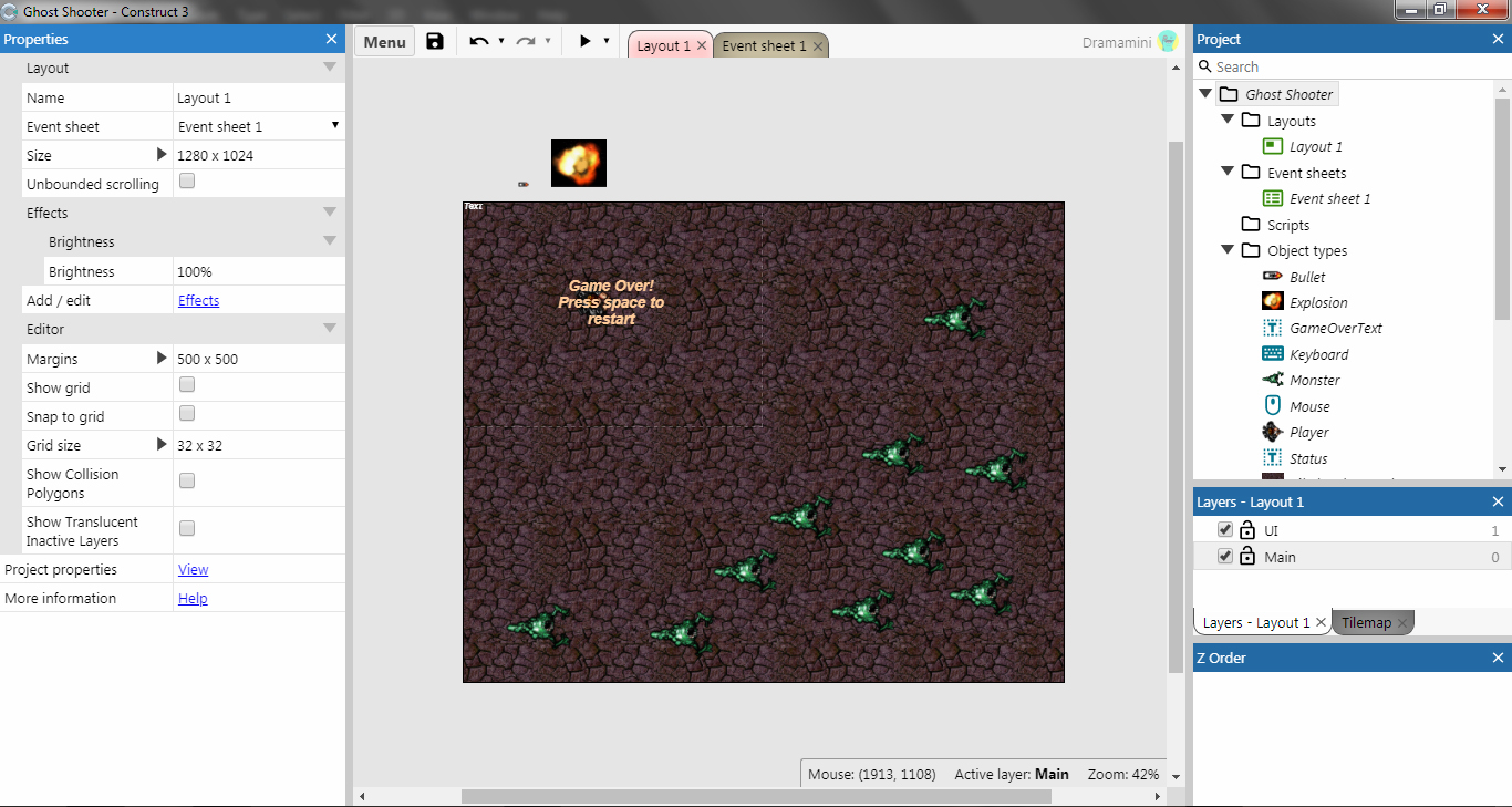 Adding two Replace Color effects to a layout flips the canvas · Issue ...