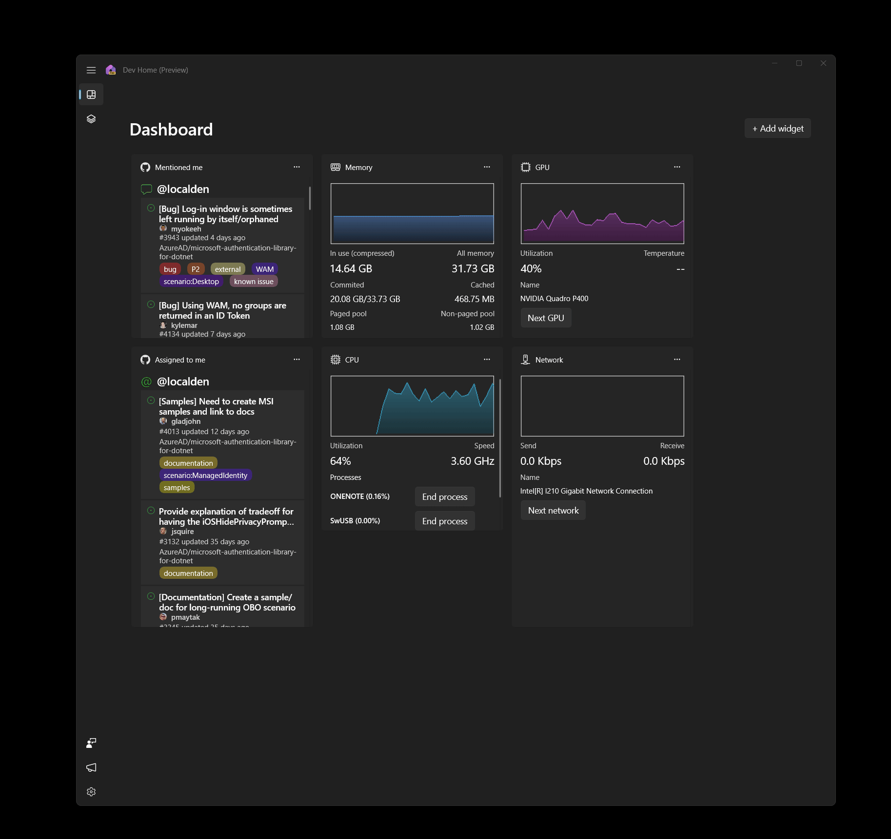 Selected network interface in the widget randomly reset when the app is relaunched · Issue 738