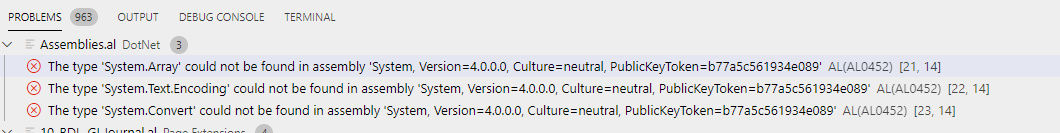 Assembly not found · Issue #5841 · microsoft/AL · GitHub
