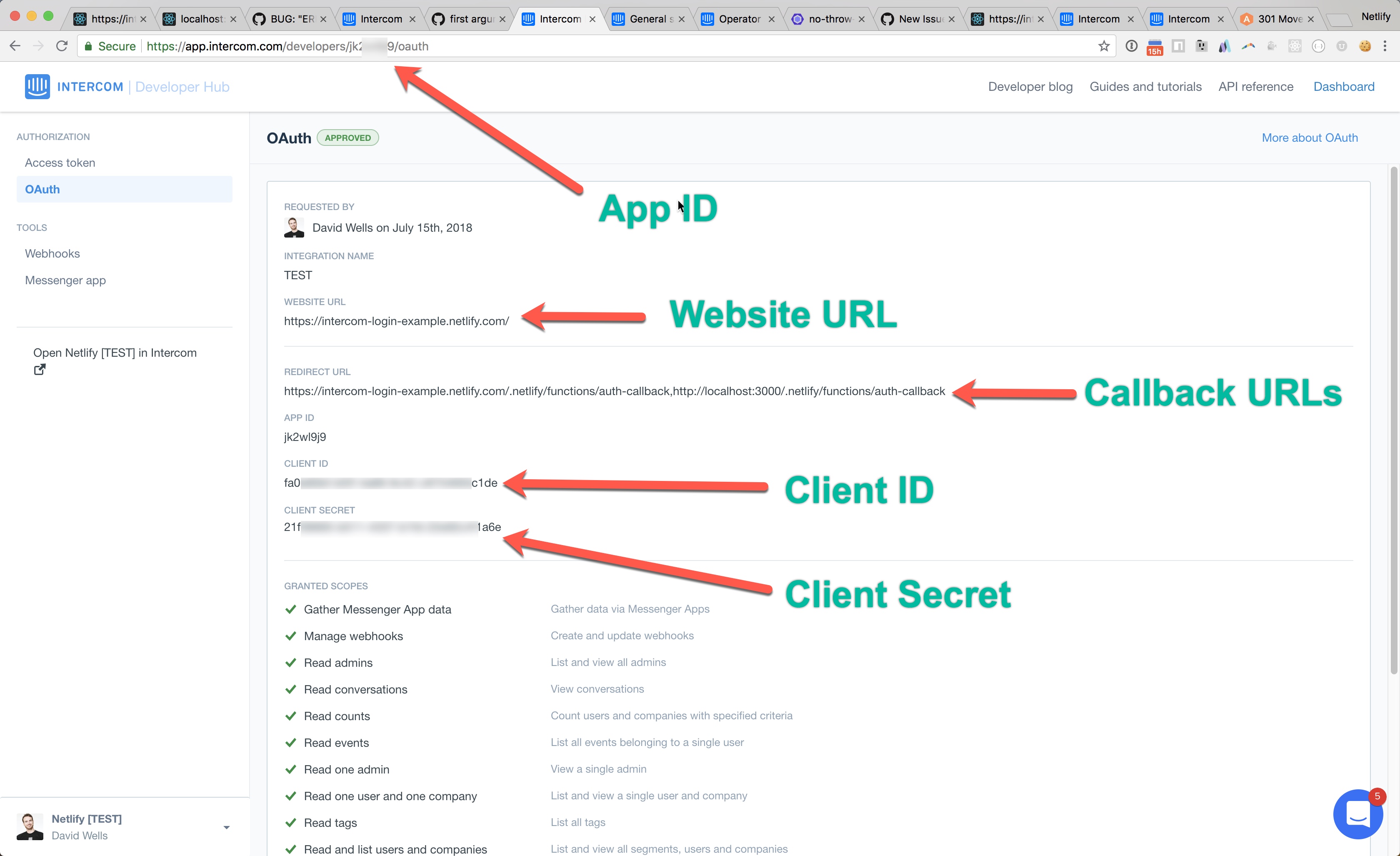 intercom-config-values