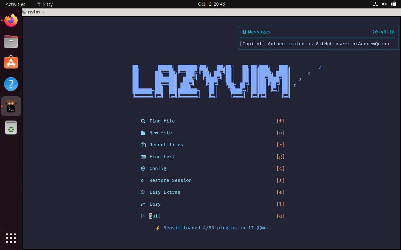 GitHub - hiAndrewQuinn/shell-bling-ubuntu: A few scripts to be run on a ...