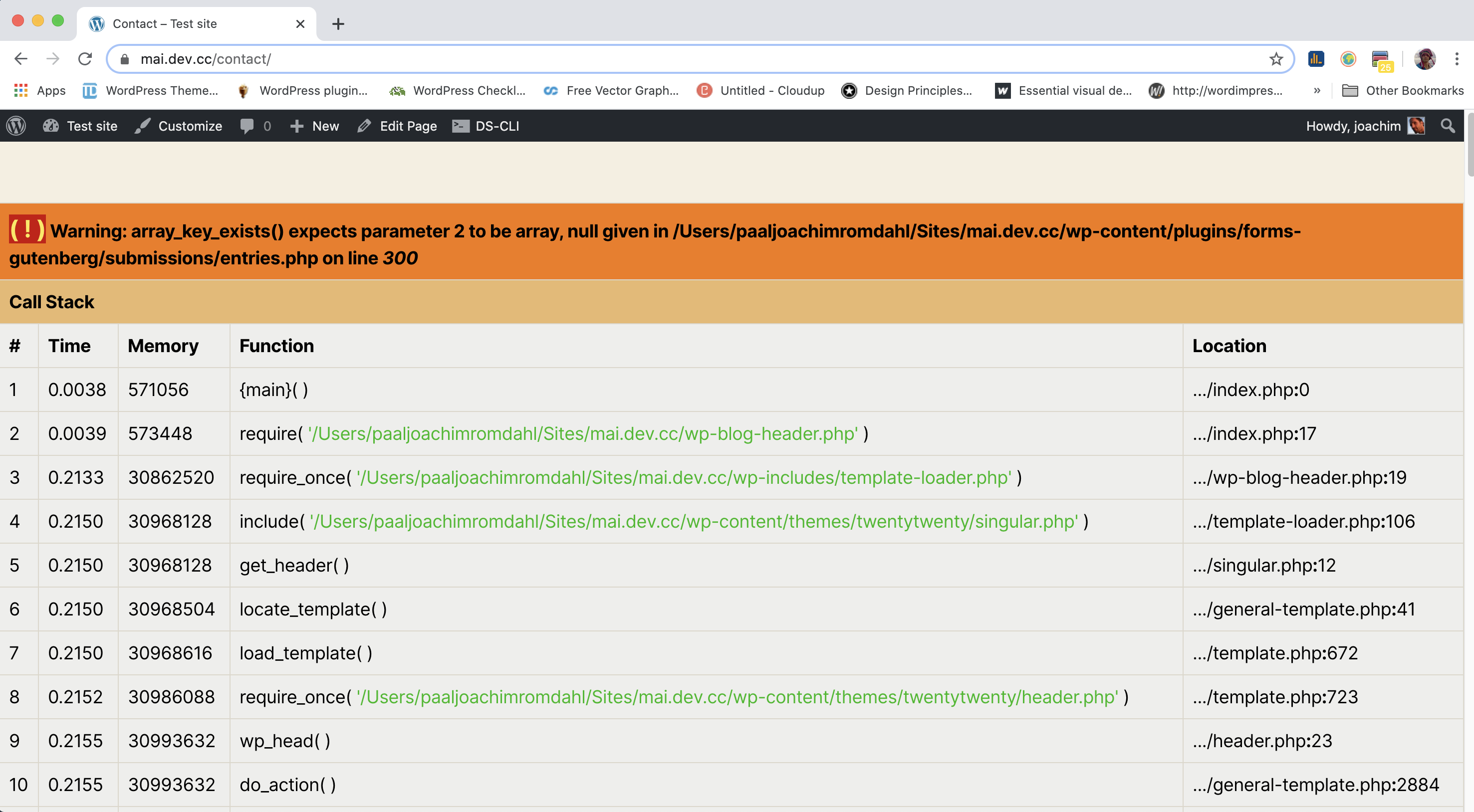 Error message · Issue #141 · nikolaystrikhar/gutenberg-forms · GitHub