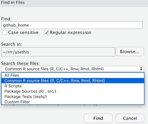 Slowness in Find in Files panes · Issue #7036 · rstudio/rstudio · GitHub