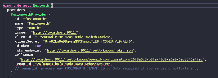 Migrate FusionAuth to v4 · Issue #3357 · nextauthjs/next-auth · GitHub