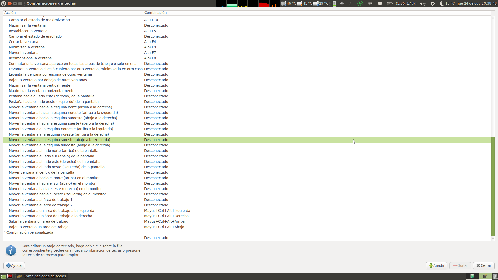 Shortcuts to move windows between workspaces · Issue 567 · mate