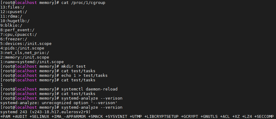 The cgroup path of PID1 changes when systemctl daemon-reload · Issue ...
