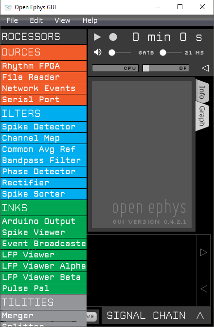 Processors drawer exhibits resizing problems when window width is ...