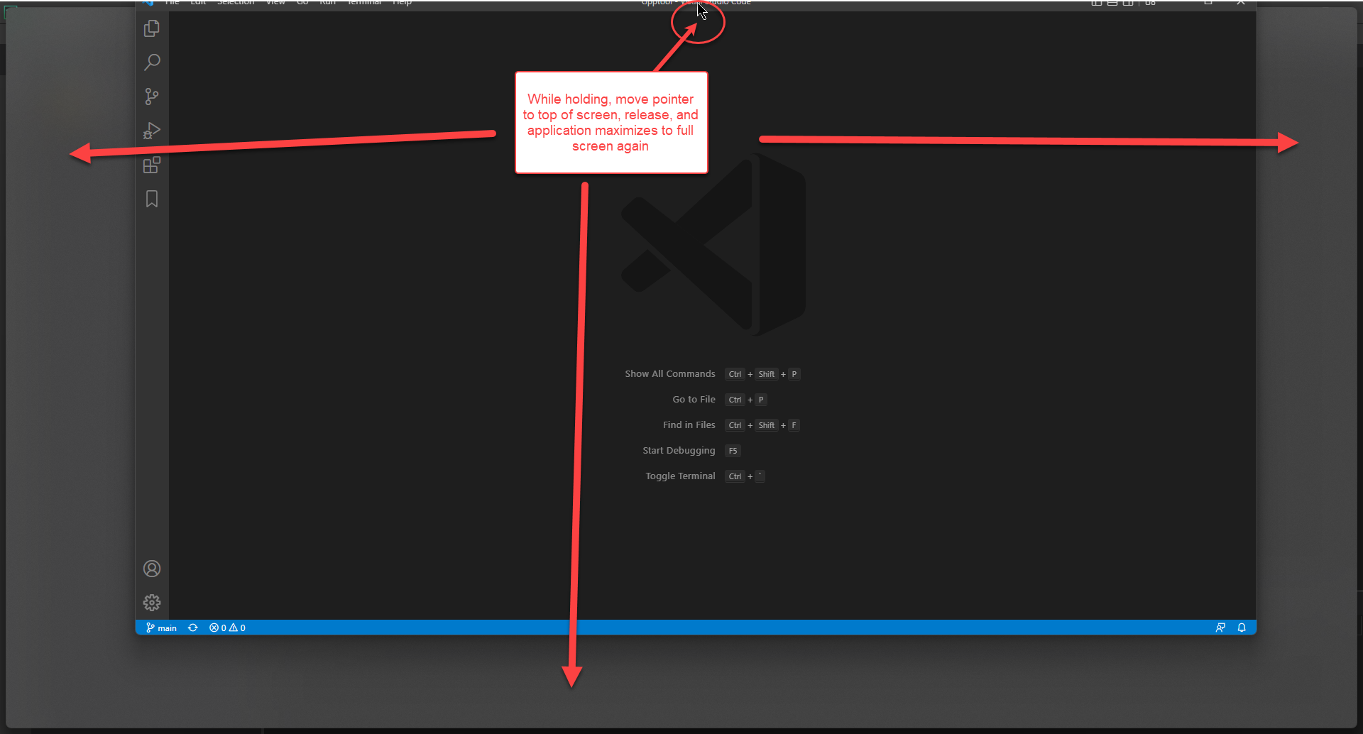 Unable to drag window when maximized · Issue #11 · LukasCernySC ...