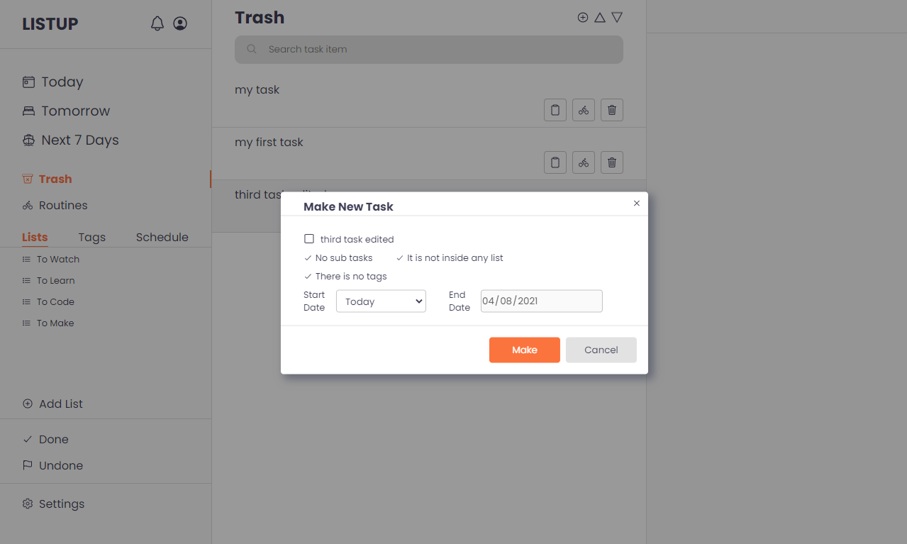 GitHub - msimsir/listup-frontend: LISTUP is task management project ...