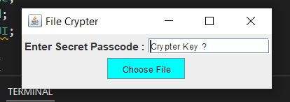 GitHub - ankitrajbiswal/File-Crypter: This is a Minor Project which is ...