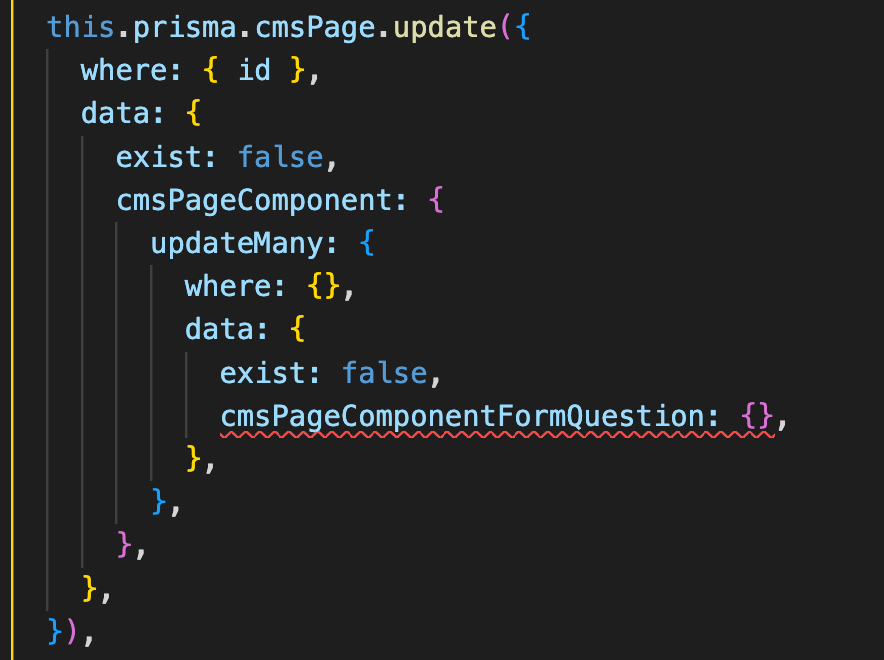 How can i update all the relation data ? · prisma prisma · Discussion ...