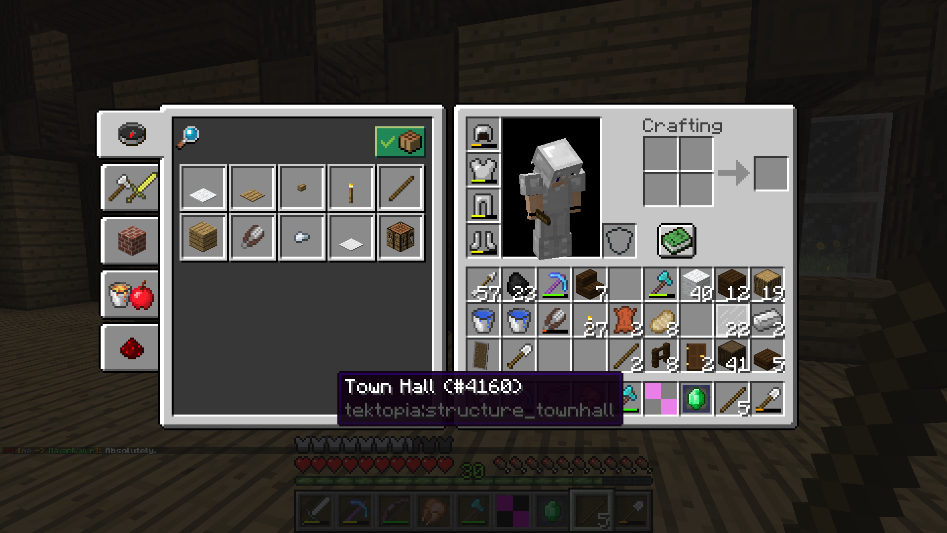 Crafting Town Hall Token Bugged Issue 789 TangoTek TekTopia