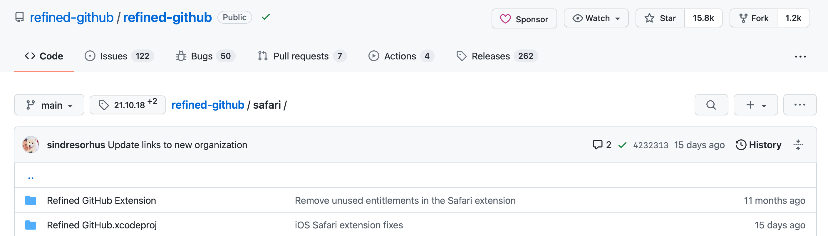 Some of features don't work for me · Issue #4947 · refined-github ...