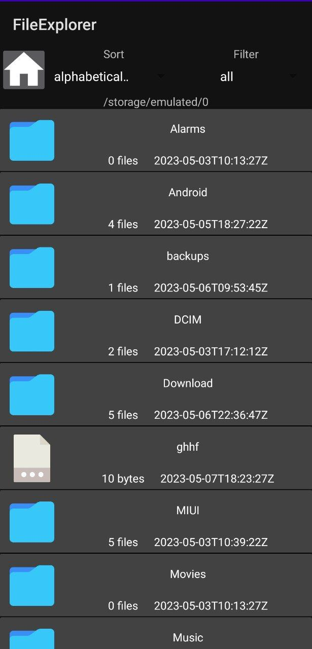 GitHub - ZolomonHunter/FileExplorer: Android test project for vk