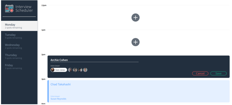 GitHub - slav120/Scheduler: Responsive web app to set up appointments