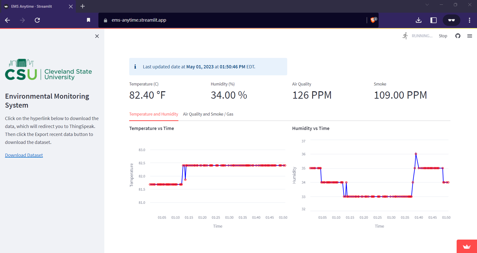 GitHub - sriharshamittapalli/Environmental-Monitoring-System