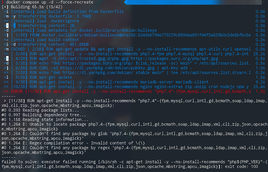 [Docker] `dockerfile` build issues · Issue #16852 · YetiForceCompany ...