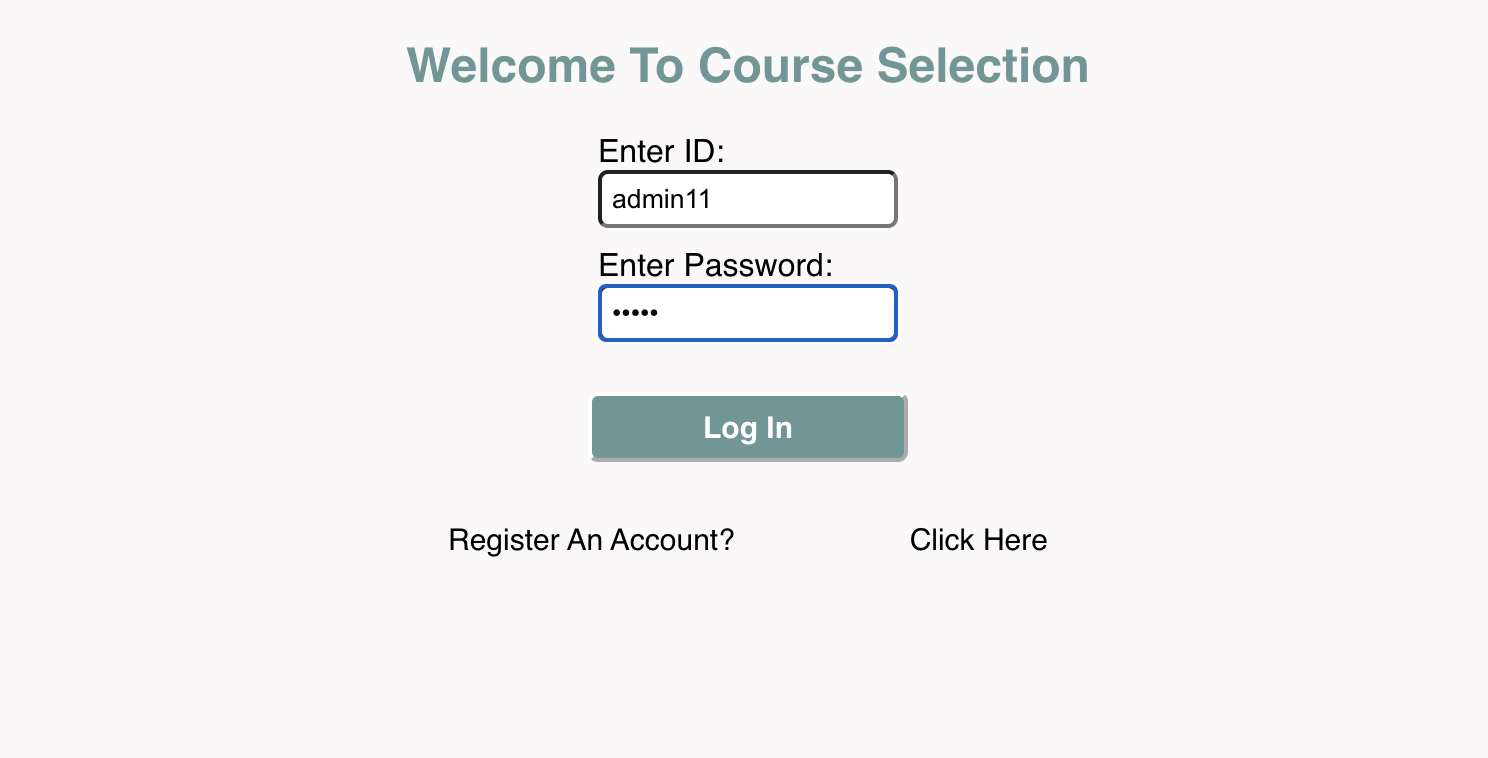 GitHub - Xindan-Zhang/Course-Selection-Website
