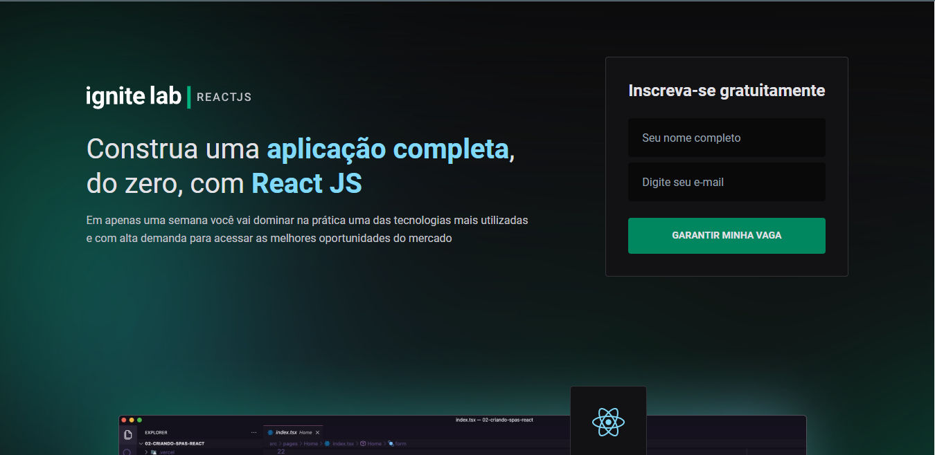GitHub - Mraimundo/IgniteLab: aplicação feito em react.js e graphql ...