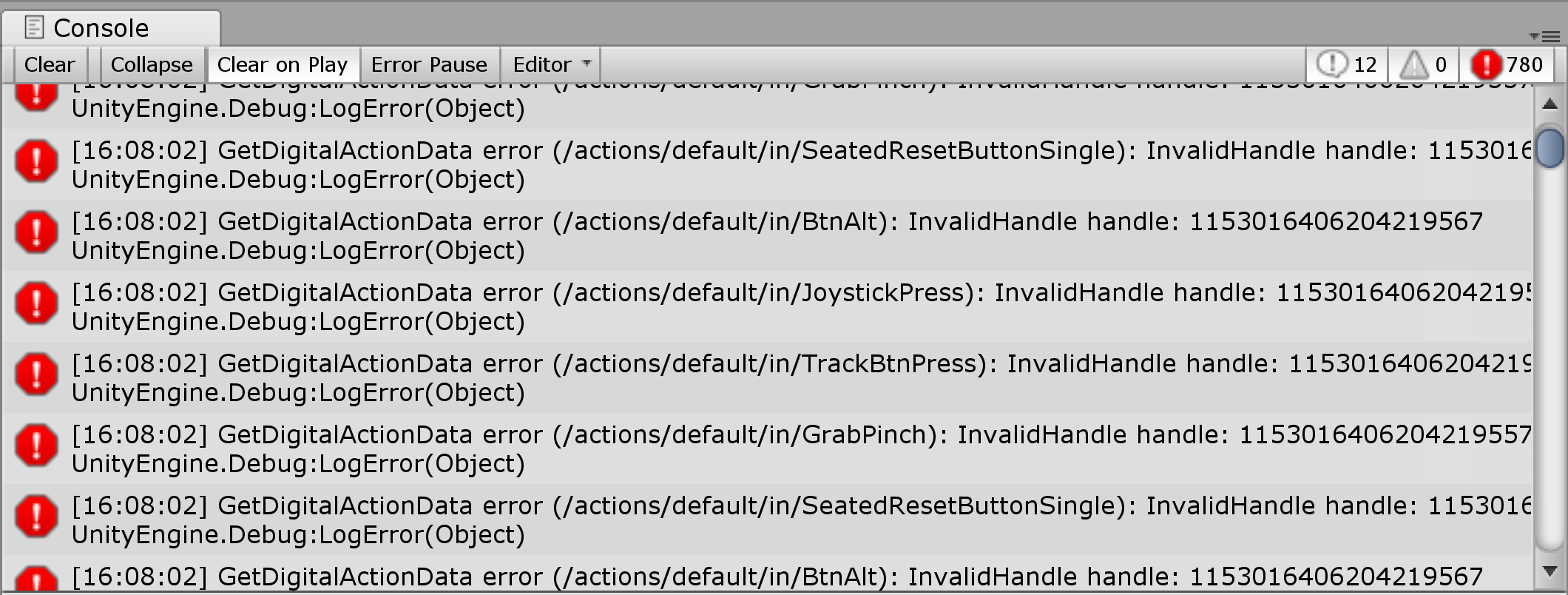 unityconsoleerror