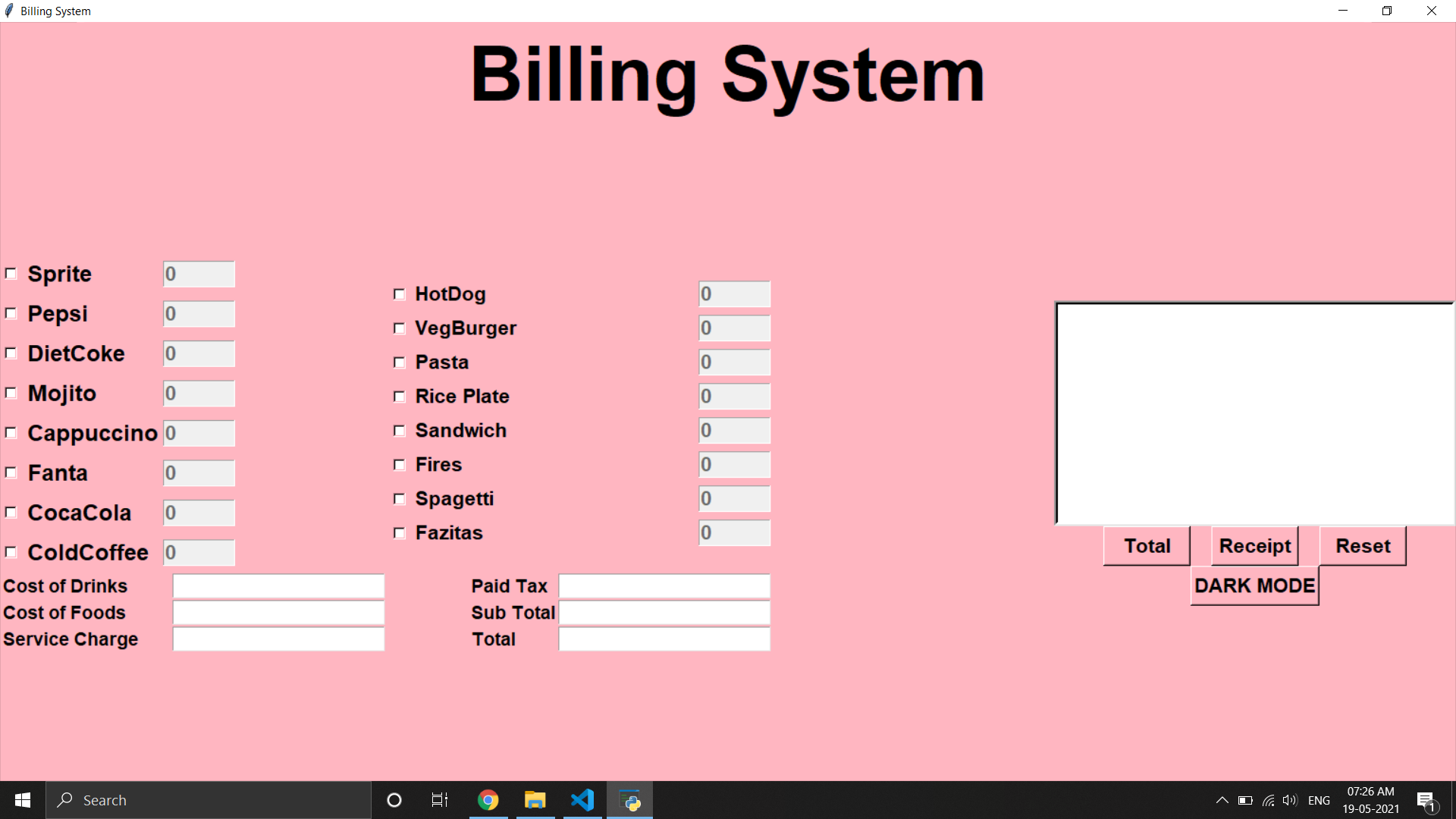 GitHub - shashwatanand501/Food_Billing_Python