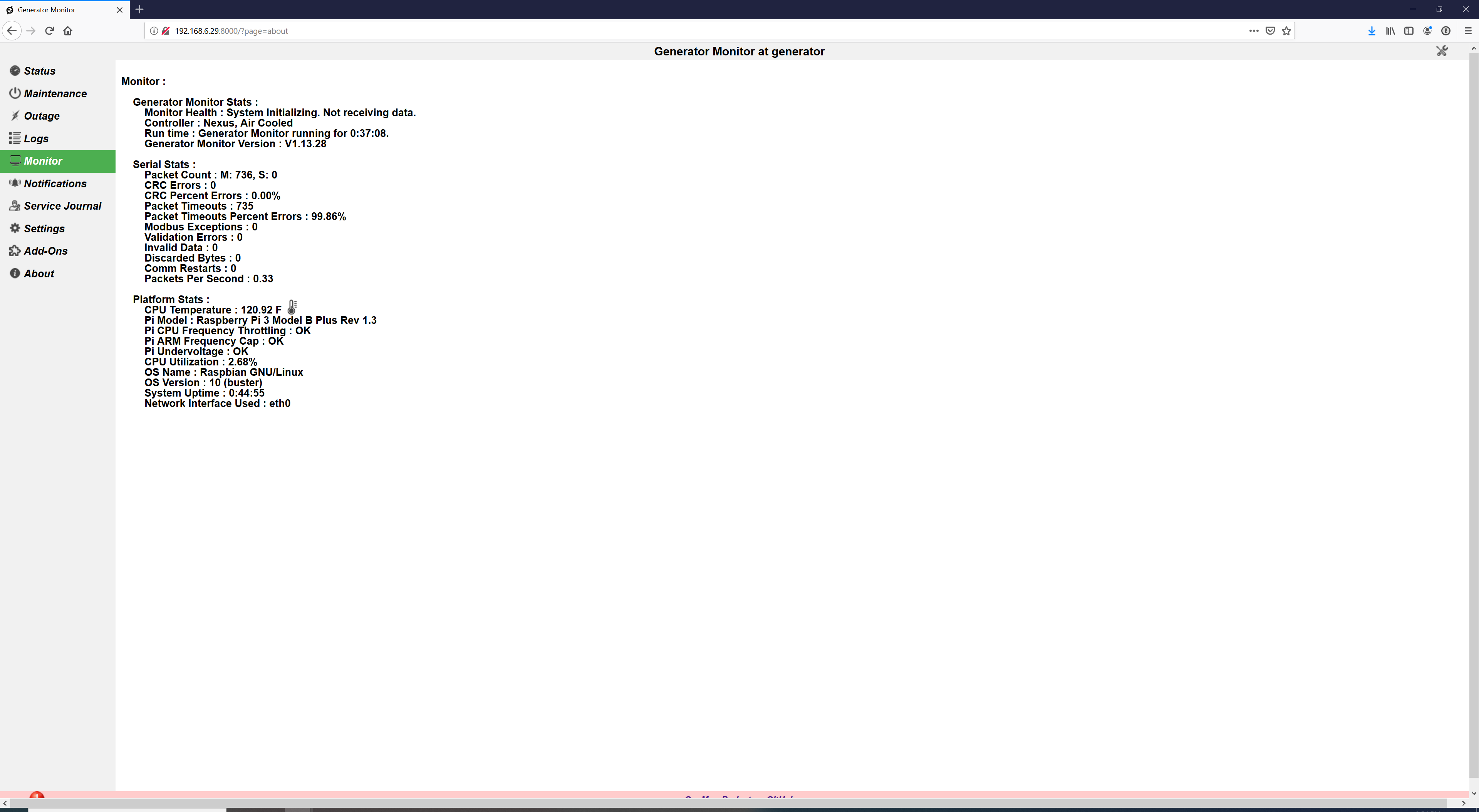 Can Not Connect Serial over TCP/IP · Issue #308 · jgyates/genmon · GitHub