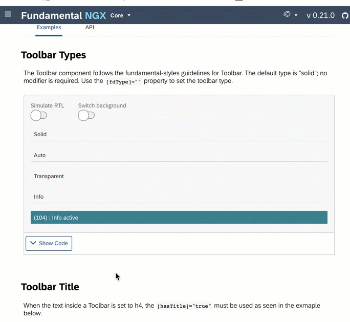 Bug: Toolbar - label with special characters display issue · Issue ...