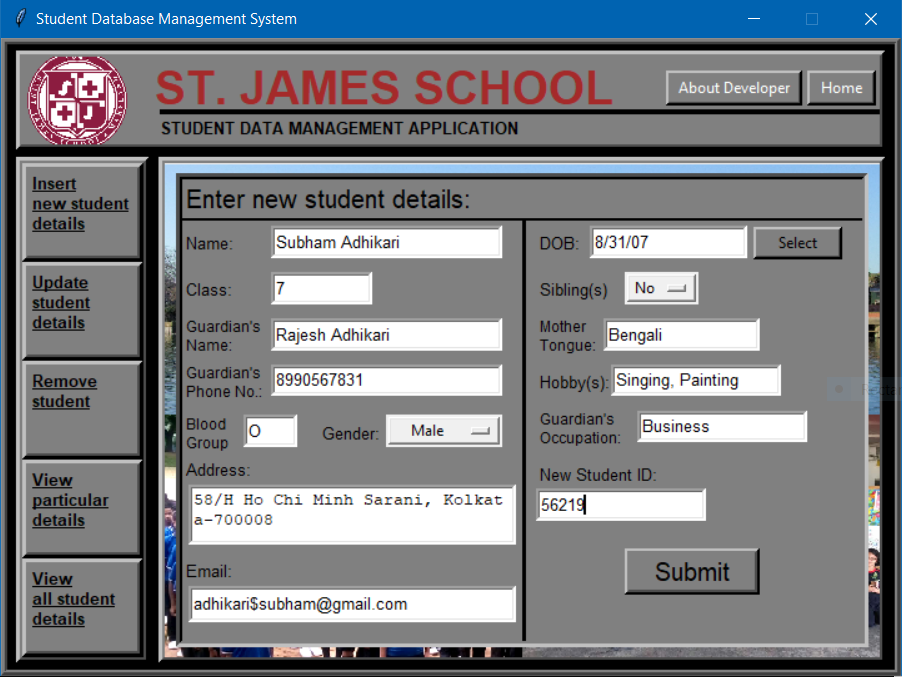GitHub - adaksritiman24/Student-Database-management-system.-Project ...