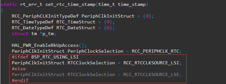 RTC时钟源导致时间设置失败和停止走动BUG · Issue #3106 · RT-Thread/rt-thread · GitHub