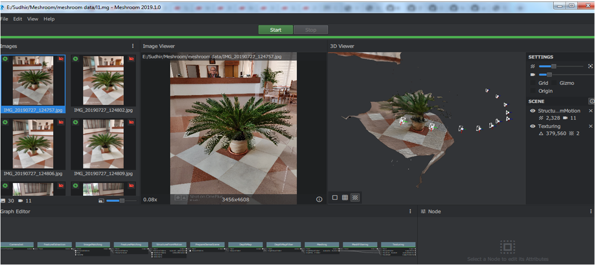 3D construction of tree · Issue #591 · alicevision/Meshroom · GitHub