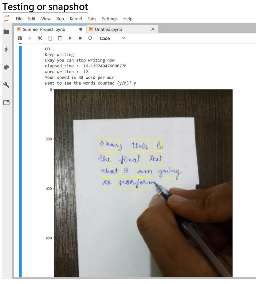 GitHub Paras14/HandwritingSpeedometer Tells handwriting speed of a