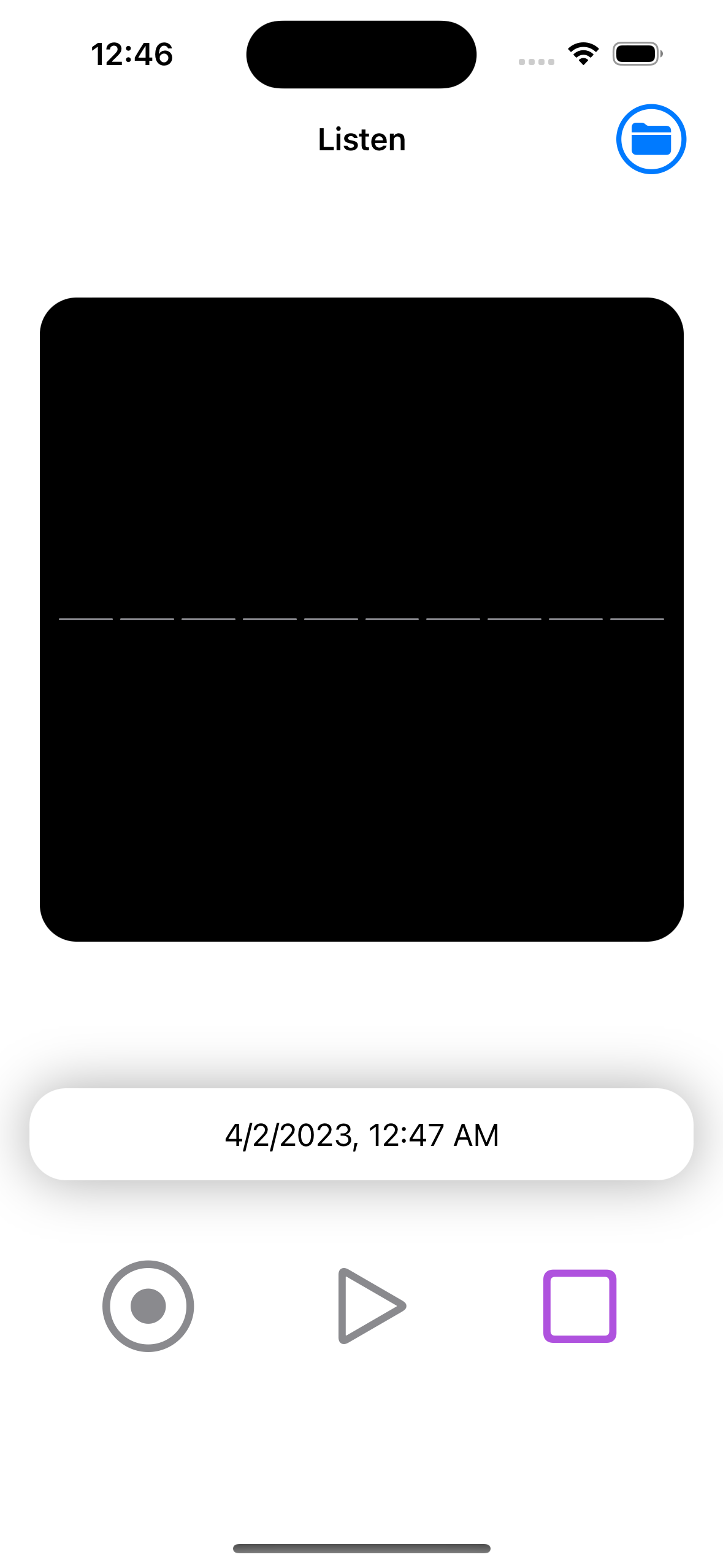 GitHub hyng3000/SoundBars A simple sound recording app with a