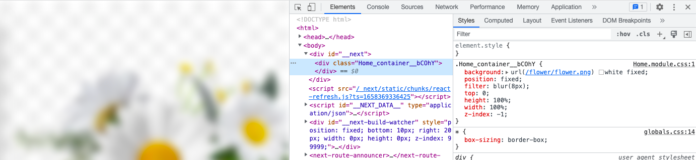 background image not importing correctly · vercel next.js · Discussion ...