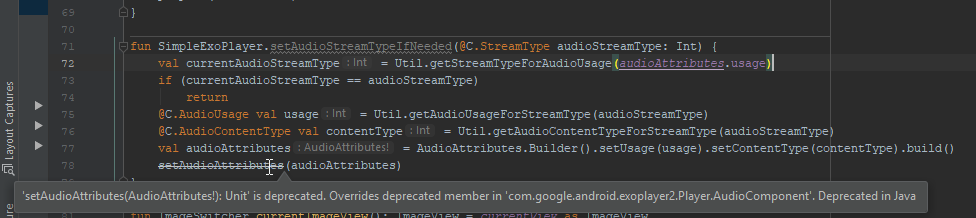 appcode code generation 101 | the appcode blog Images... How to use the alternative to set/get of audioStreamType ? · Issue ...