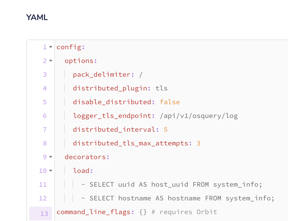 Manage flags for osquery remotely via Orbit · Issue 6851 · fleetdm