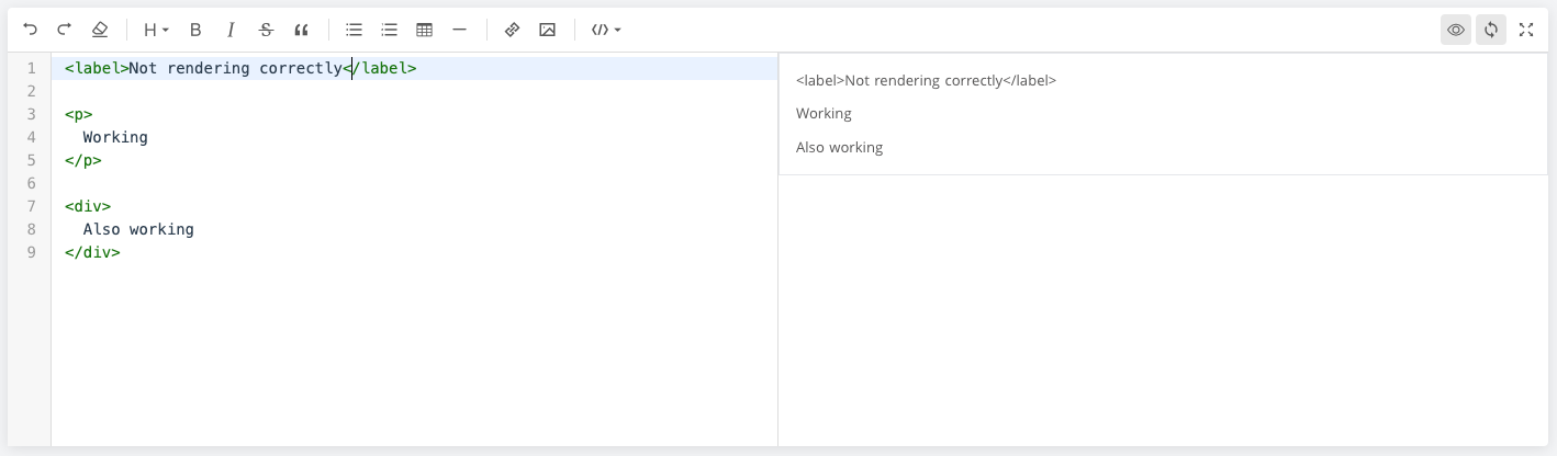 Html Not Rendering Images HTML tags not rendering correctly · Issue #123 · code-farmer-i/vue ...