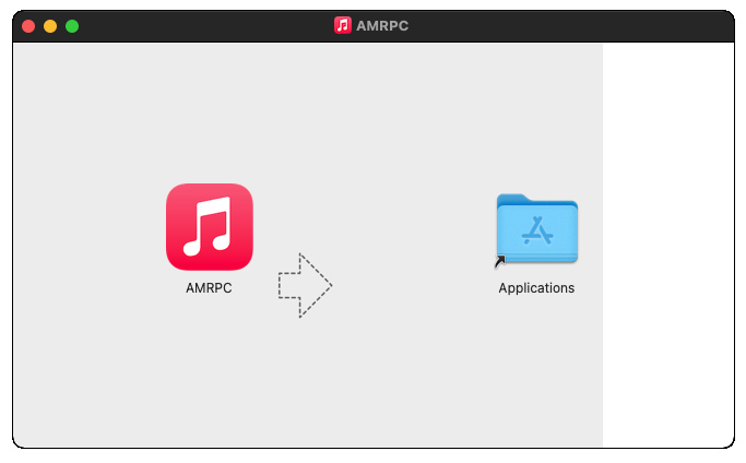 Move to Applications folder