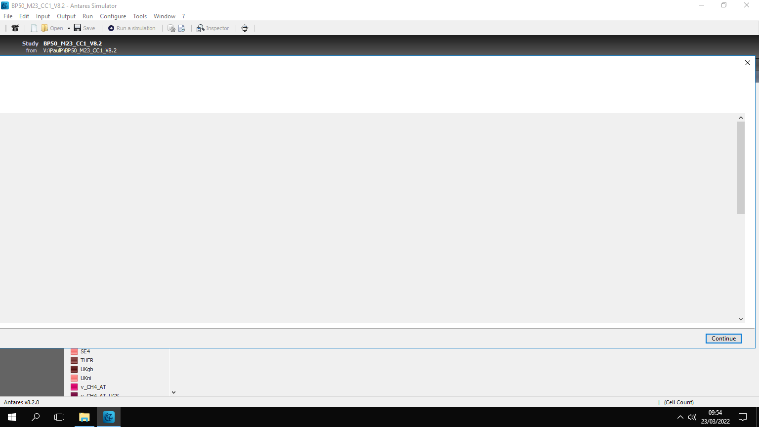 [Antares V8.2] Output log screen not adjusted to screen width · Issue ...
