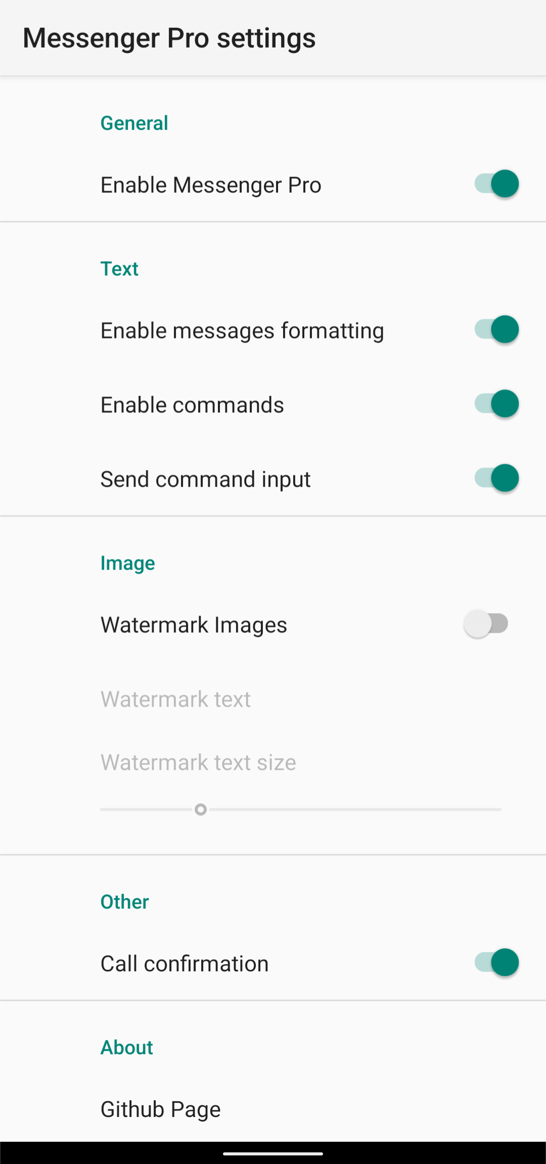 GitHub Mino260806/MessengerPro An Xposed module with extends Facebook Messenger with a bunch