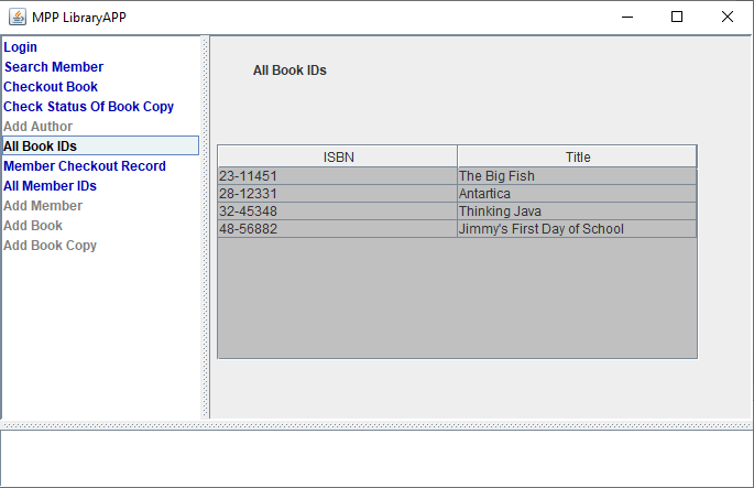 GitHub - avendesta/LibraryApp: Simple Library app made with Swing GUI