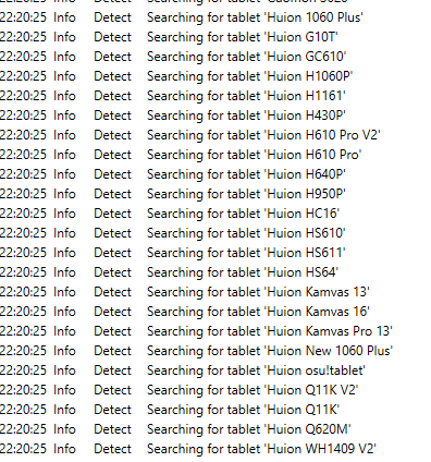 Tablet Code 1587 Tablet not detecting · Issue #1794 · OpenTabletDriver/OpenTabletDriver ...