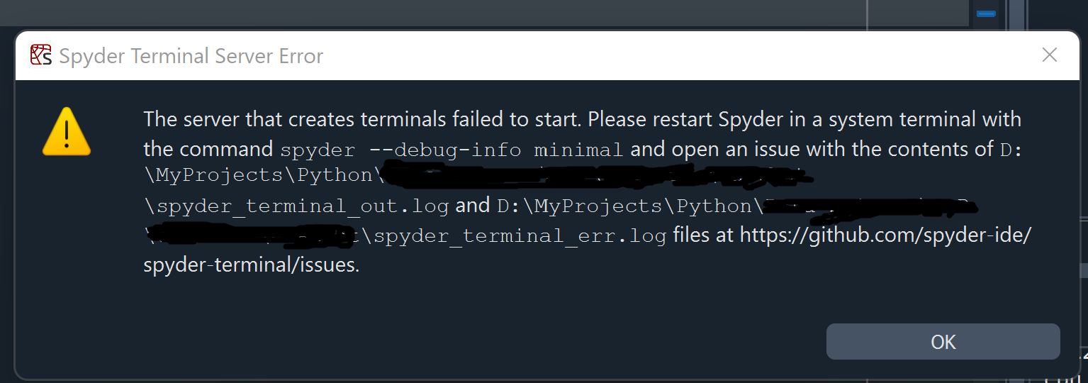 Internal Python Language Server error · Issue #17338 · spyder-ide ...