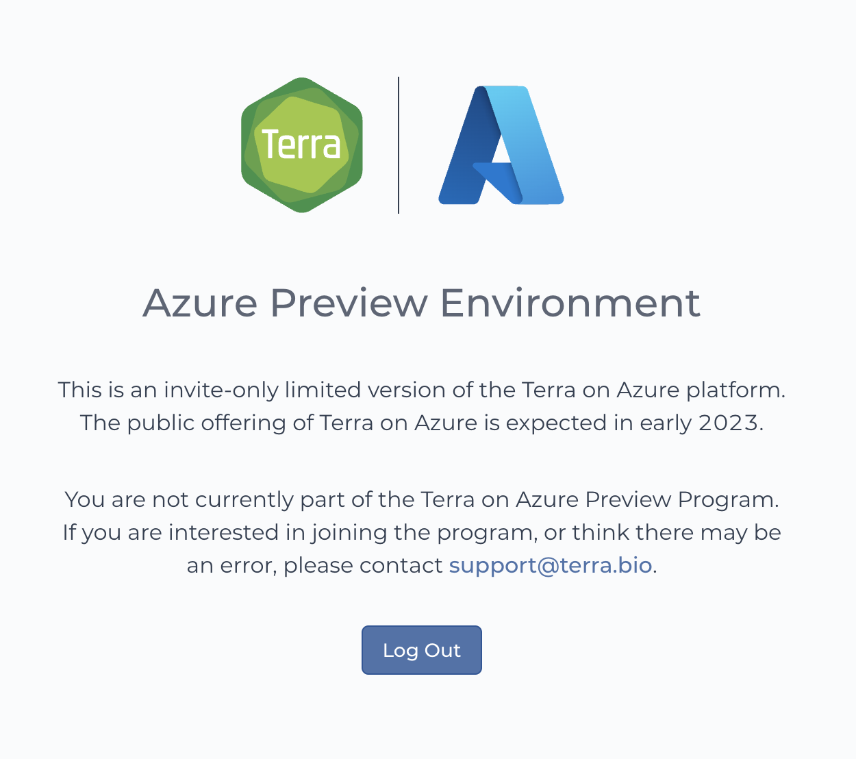 [TOAZ-297] Add messaging for Azure beta users by rtitle · Pull Request ...