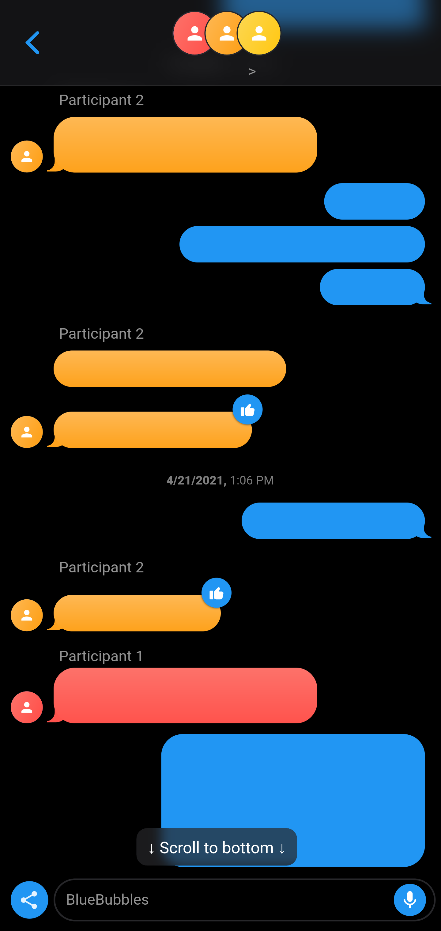 Redacted Mode · Issue #418 · BlueBubblesApp/bluebubbles-app · GitHub