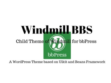 GitHub - y2k999/windmill-bbs: Child theme of Windmill (WordPress theme ...