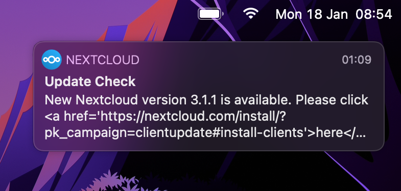 URL in updates notification + why use URL at all? · Issue #2833 ...