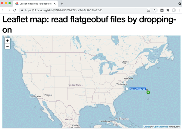 [q] display stream-type data (flatgeobuf) files in a streaming way ...