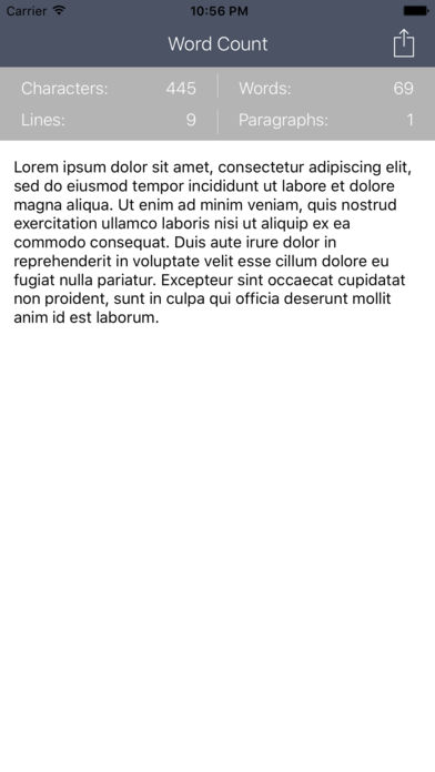 GitHub - jsh8w/Word-Count: A simple word count app for iOS.